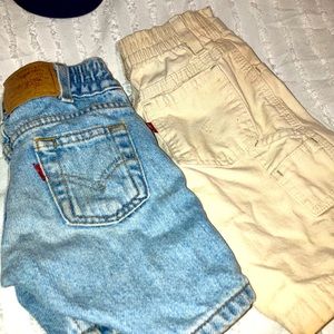 Vintage Levi and Tommy Hilfiger denim 3T - 5t